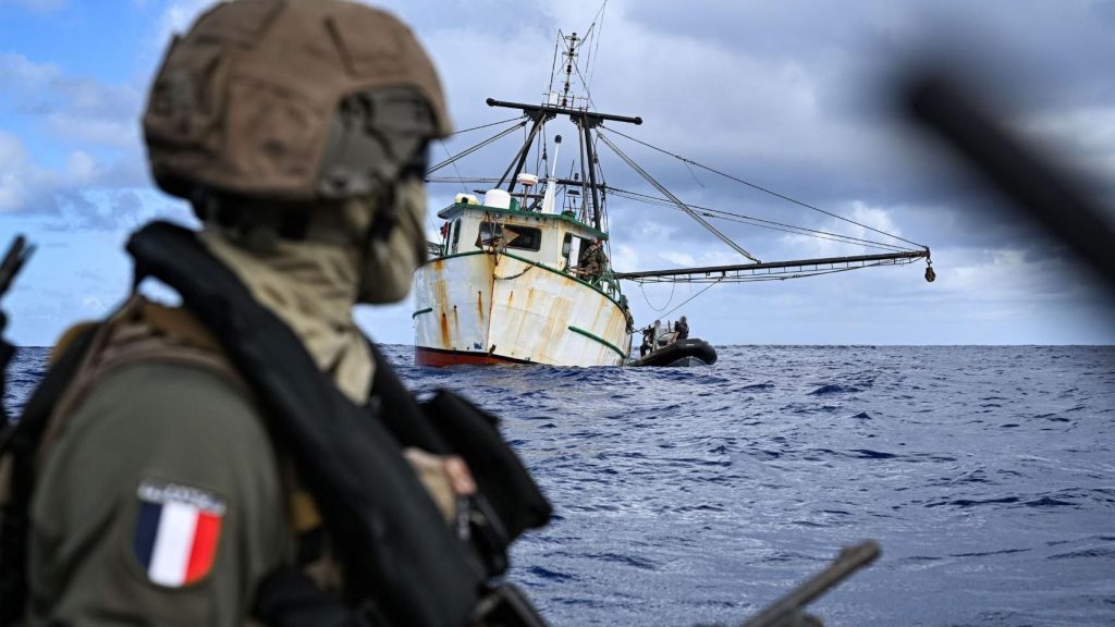 French navy seizes nearly 10 tonnes of cocaine off West African coast