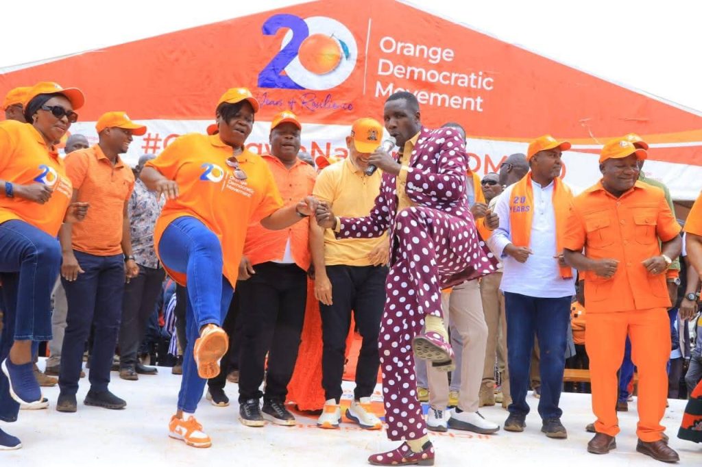 Pomp and colour as ODM marks 20th birthday in Kisii Pomp and colour as ODM marks 20th birthday in Kisii