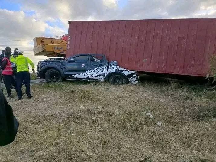Makueni businessman Dennis Kasyoki dies in car accident at Green Park area on the Nairobi–Mombasa Road