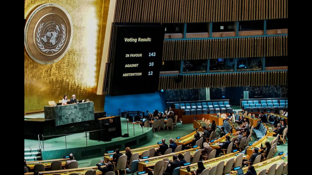 UN endorses two-state solution declaration that condemns Hamas UN endorses two-state solution declaration that condemns Hamas