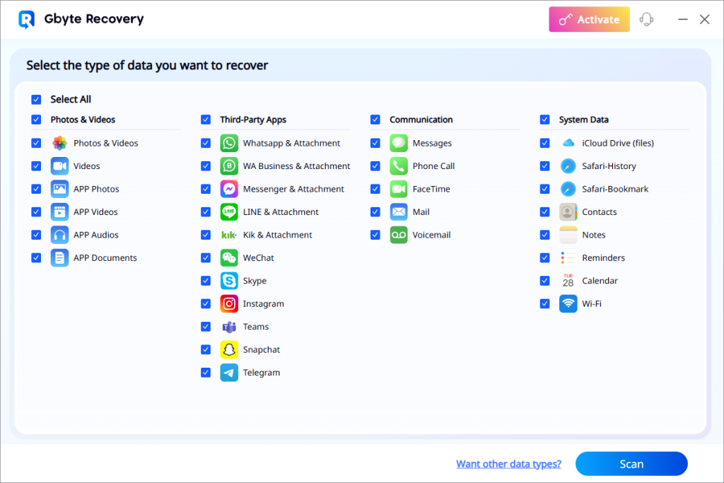 Step-by-Step Guide to Recover Deleted Photos with Gbyte Recovery