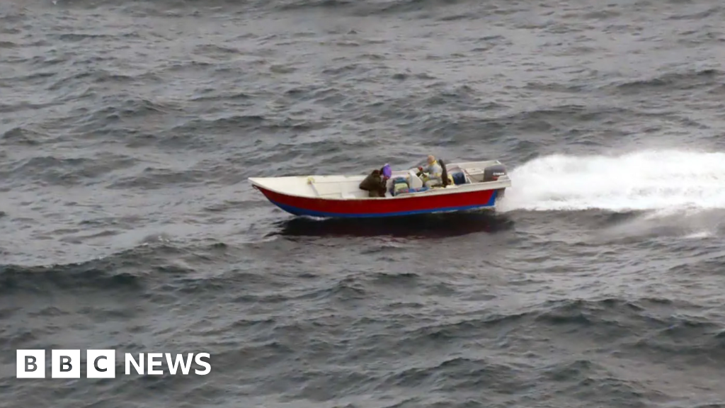 Navy ship stops boat carrying £35m of illegal drugs Navy ship stops boat carrying £35m of illegal drugs