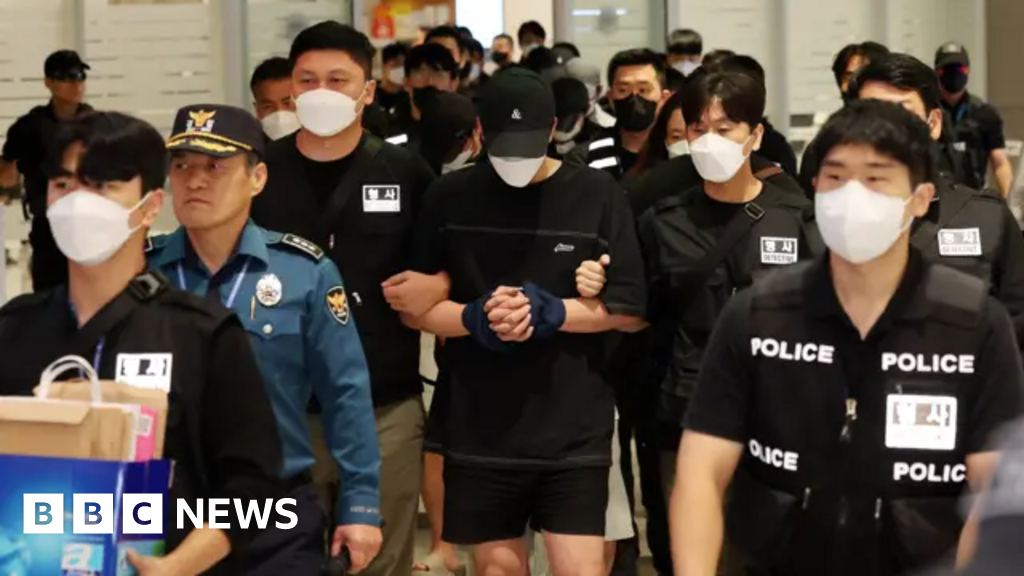 Nearly 60 South Koreans repatriated from Cambodia over alleged scams Nearly 60 South Koreans repatriated from Cambodia over alleged scams
