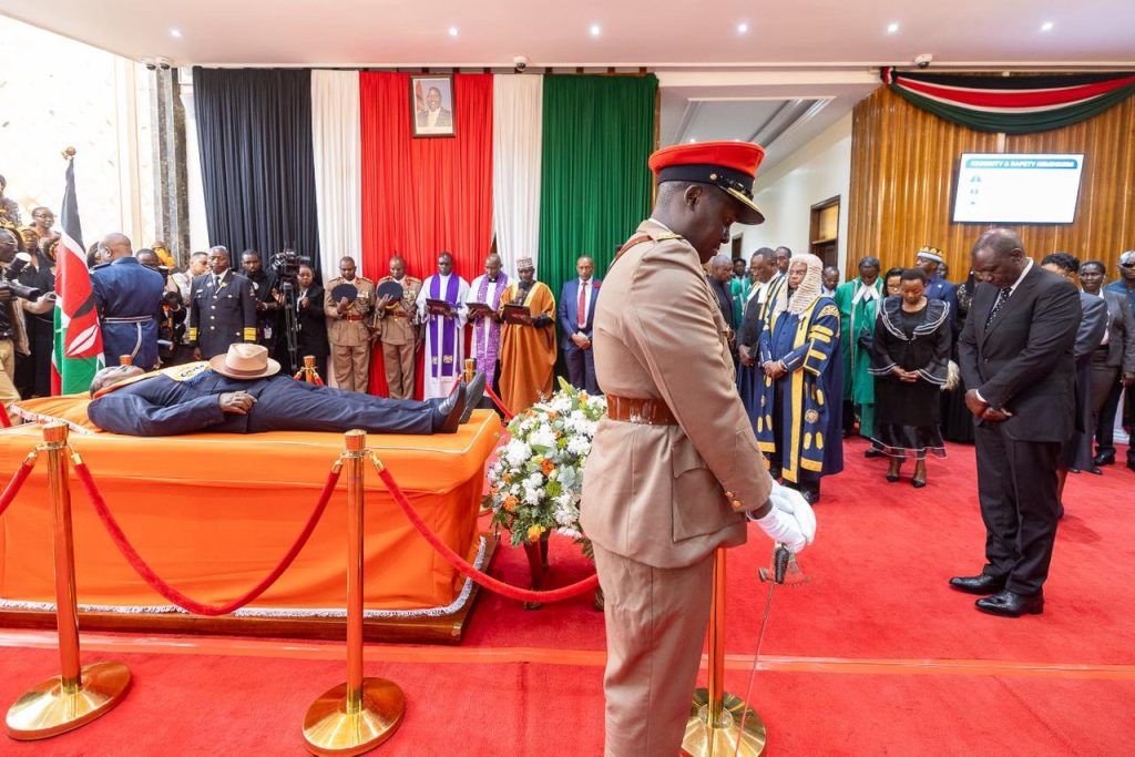 Ruto Explains Why Raila Lies-in-State at Parliament Raila Lies-in-State at Parliament