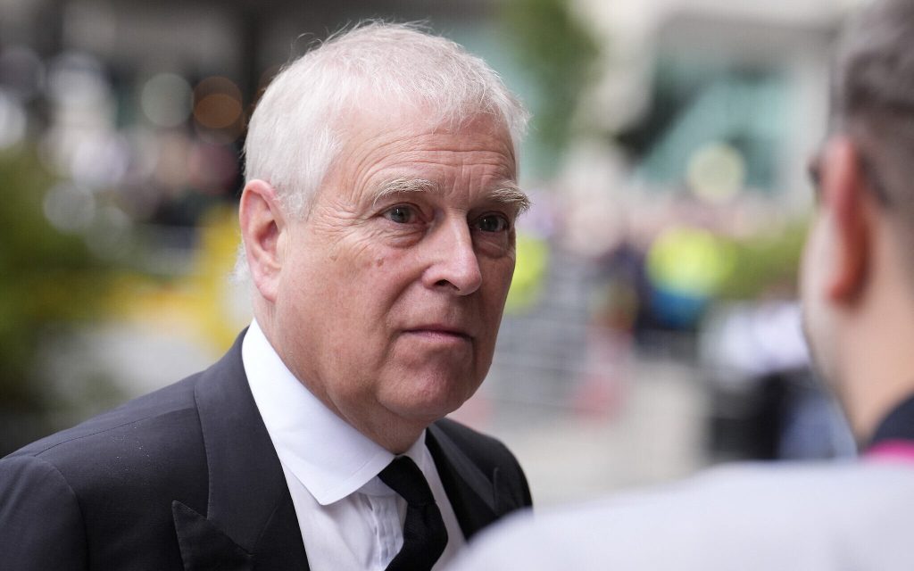 Prince Andrew gives up his title as Duke of York