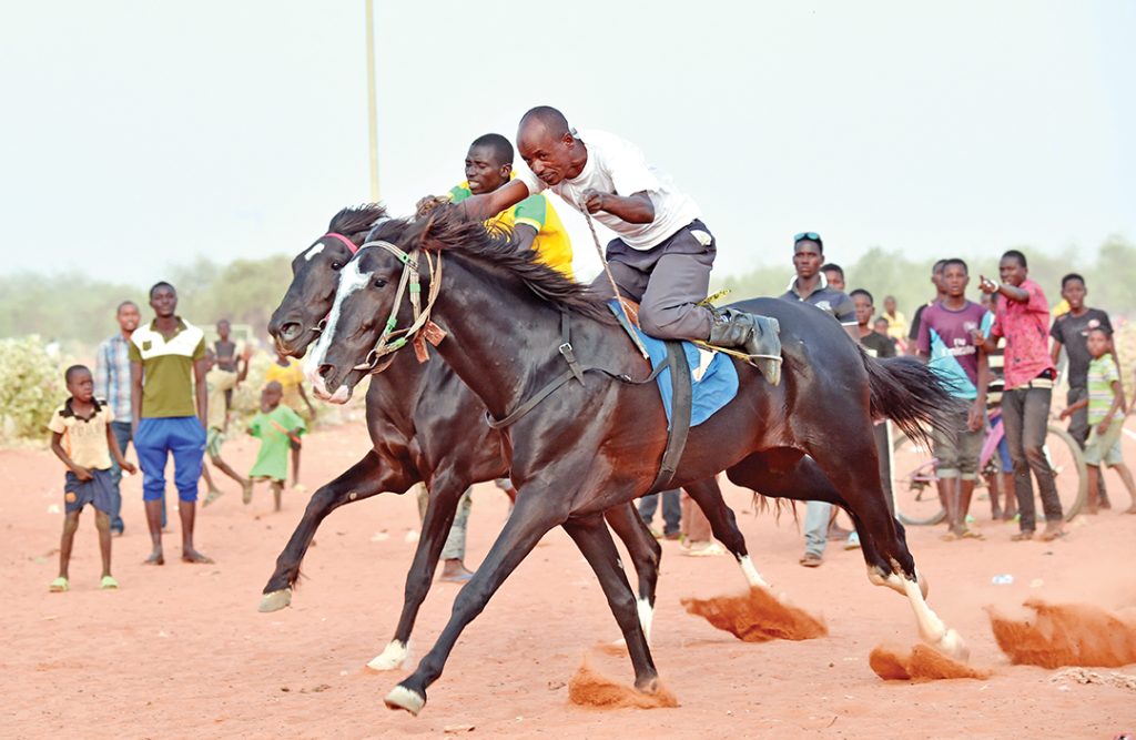 African Horses and Jockeys