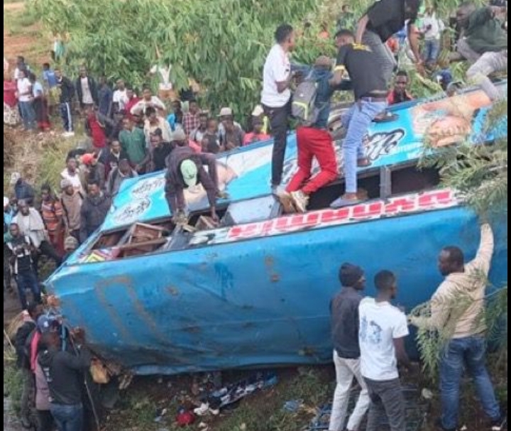 Many injured after bus plunges into river off Waiyaki Way