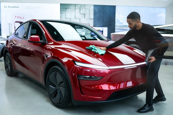 Tesla shares fall as new lower-cost cars disappoint