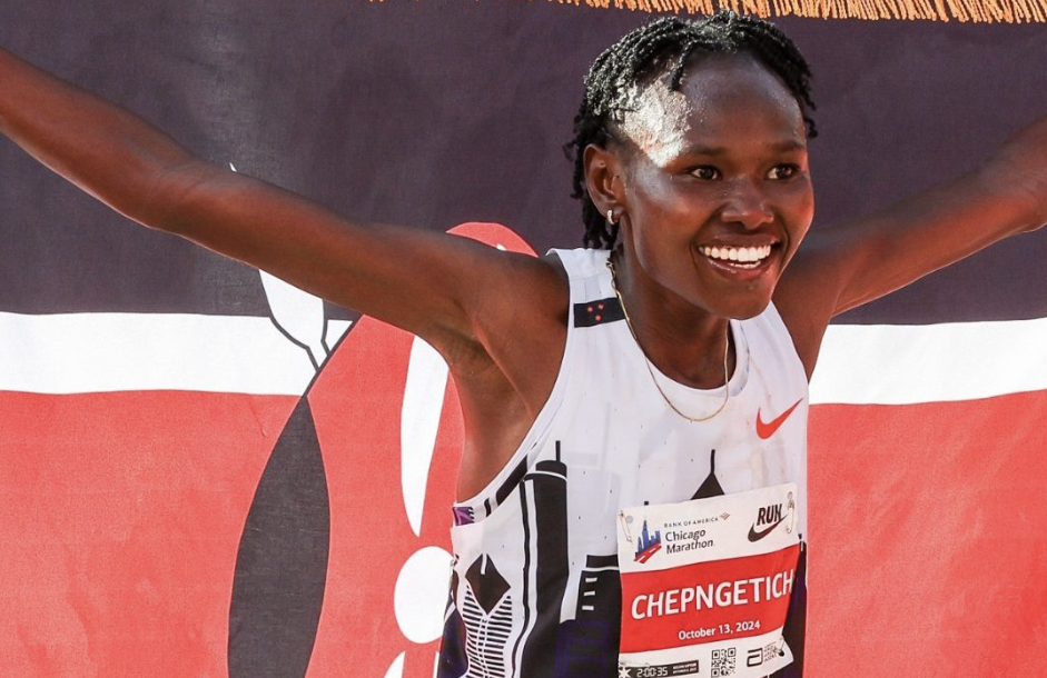 Marathon record holder Chepngetich given three-year ban