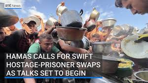 Hamas calls for swift hostage-prisoner swap as talks set to begin Hamas calls for swift hostage-prisoner swap as talks set to begin