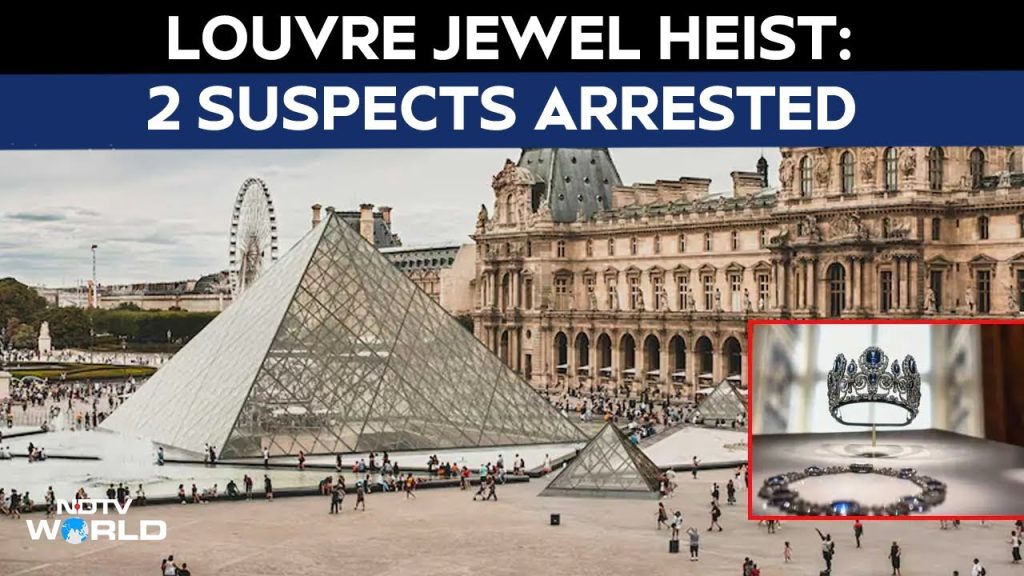 Two suspects arrested in Louvre jewel heist