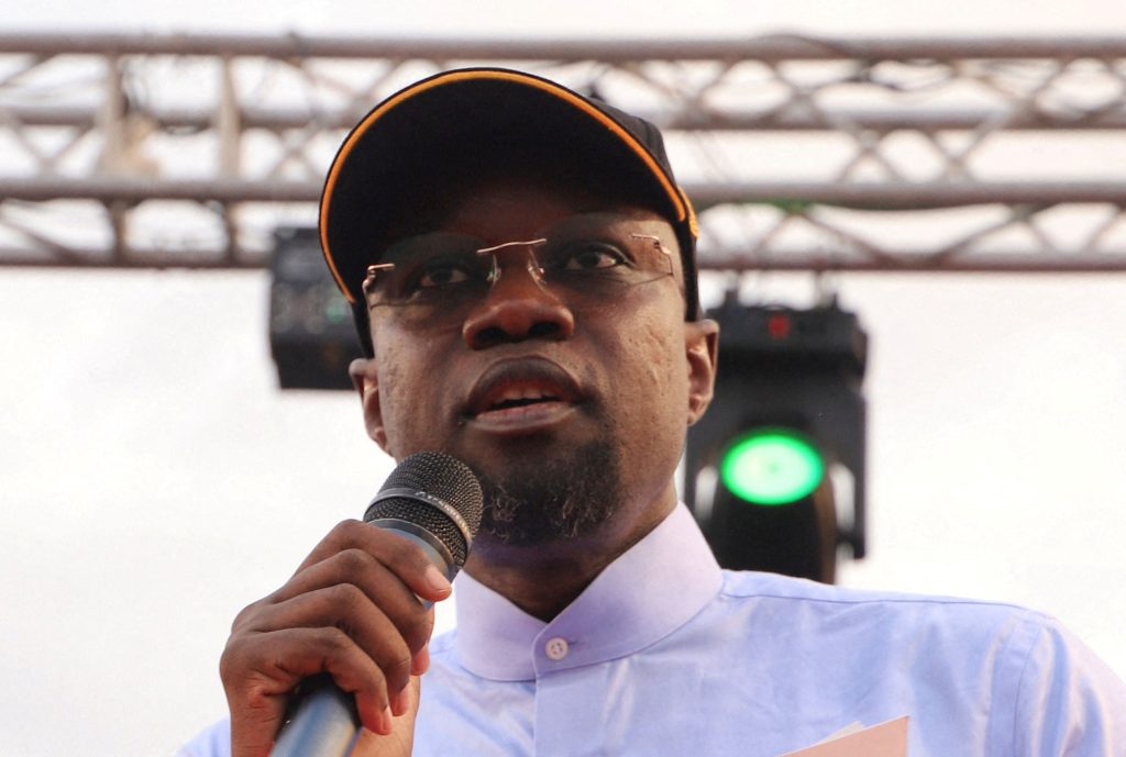 Senegalese Prime Minister Ousmane Sonko