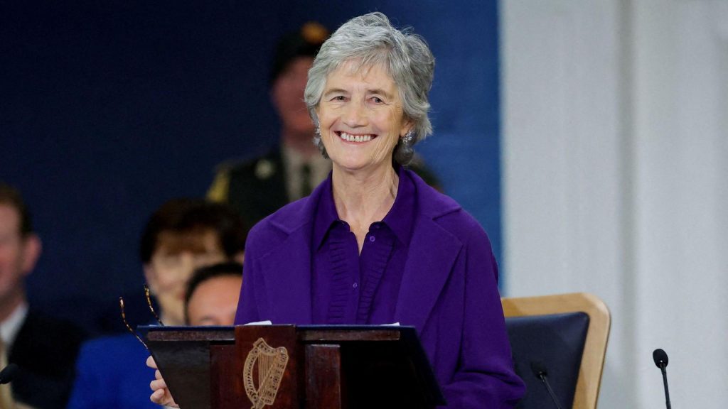 Catherine Connolly becomes tenth president of Ireland