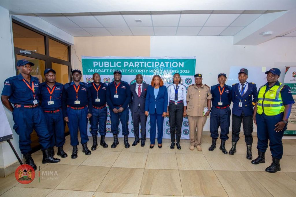 Authority conducts public participation on private security guards despite court order