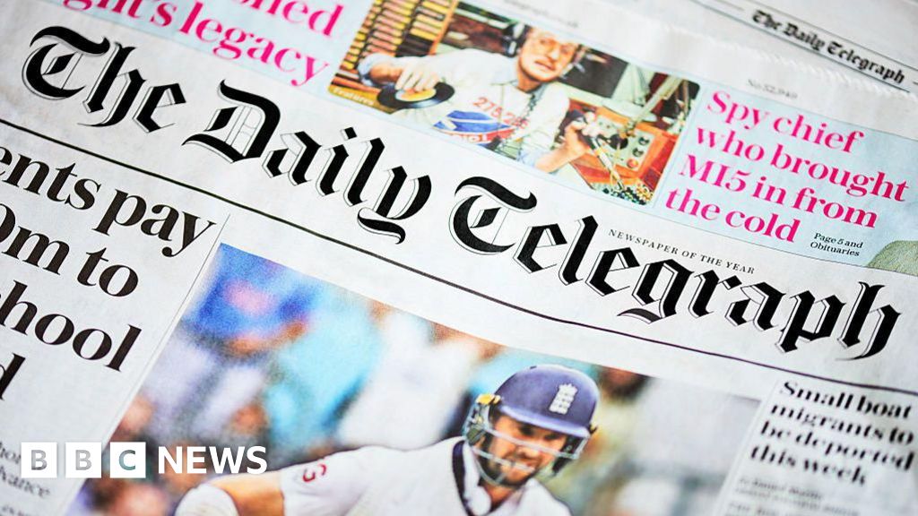 Daily Mail publisher agrees to buy Daily Telegraph for £500m Daily Mail publisher agrees to buy Daily Telegraph for £500m
