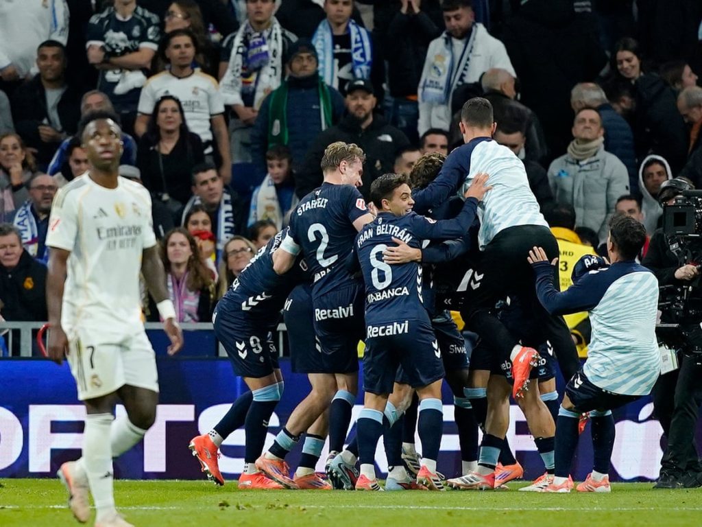 Pressure increases on Alonso as Celta beat nine-man Real Madrid