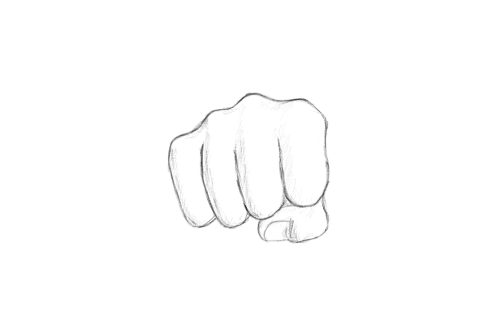 How To Draw A Fist How To Draw A Fist