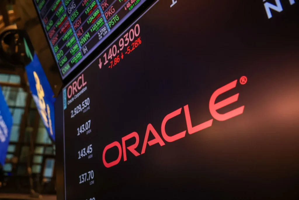 Oracle shares slide as earnings fail to ease AI bubble fears