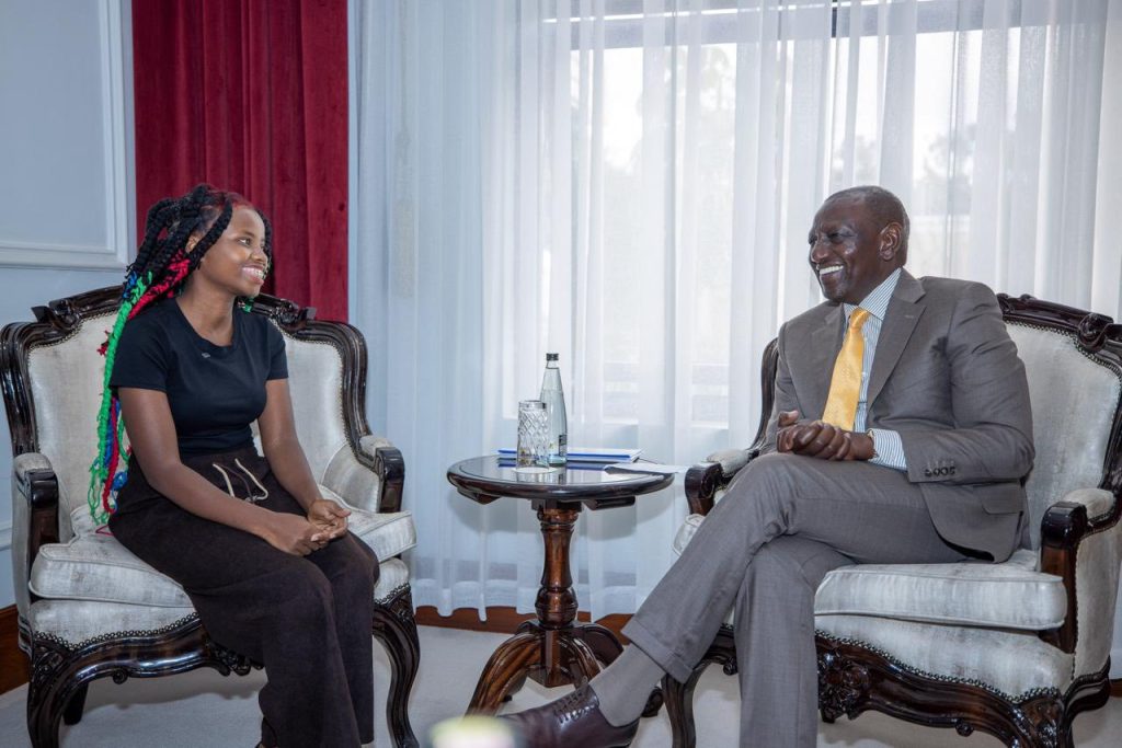 Ruto Appoints 22-Year-Old Environmentalist Truphena Muthoni as Tree Planting Ambassador