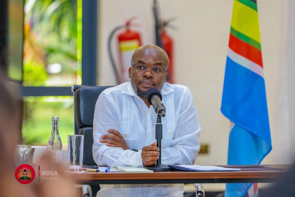 Internal Security Principal Secretary Dr. Raymond Omollo.