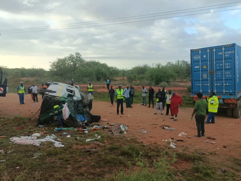 At least seven killed, several injured after road accident in Taita Taveta