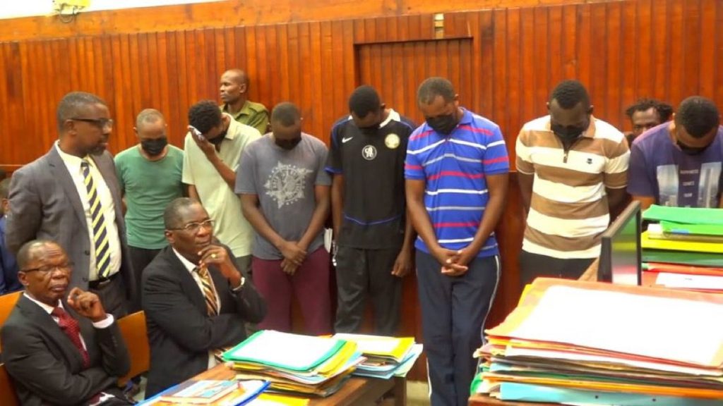 KDF soldiers detained for ten days for stealing, trafficking Sh192 million meth in Mombasa