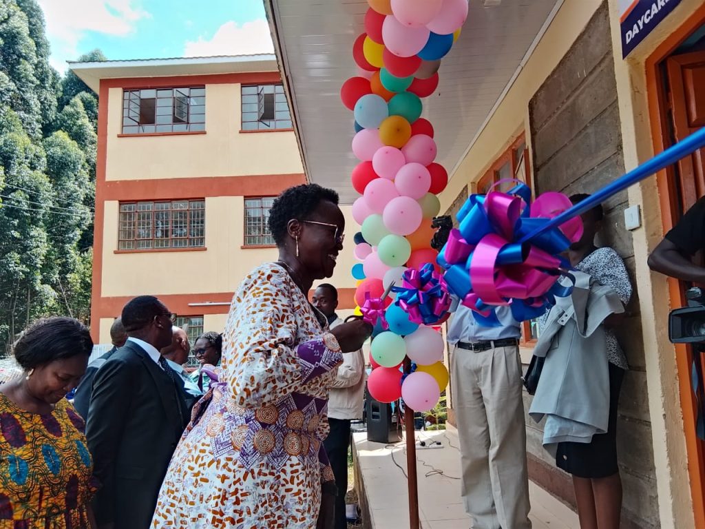 Working mother’s delight as Kisii University launches baby feeding centre