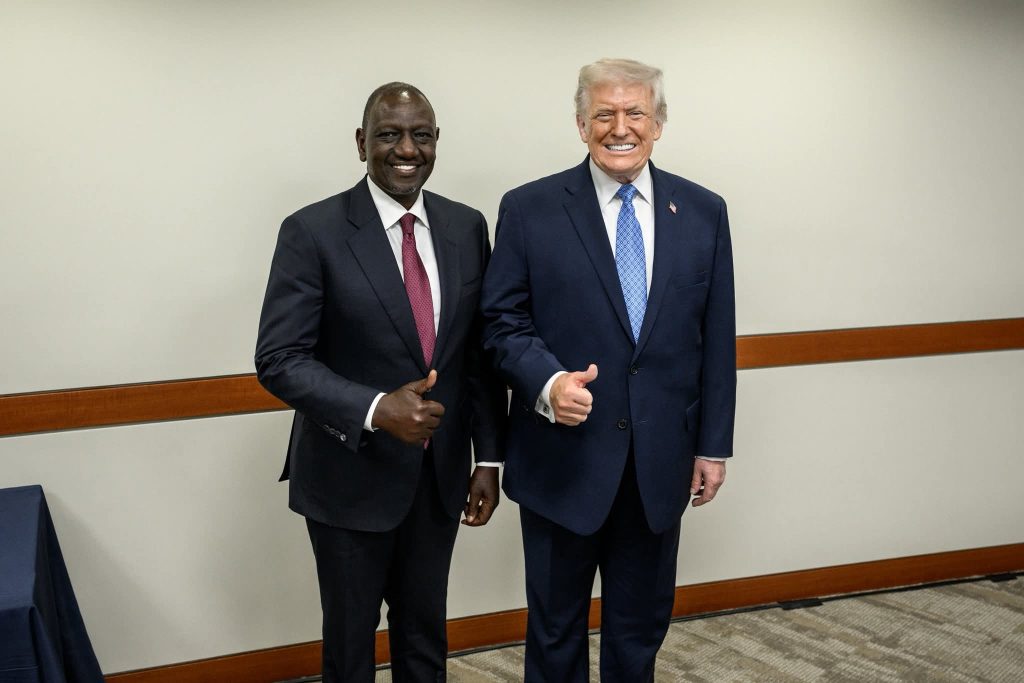 Ruto hails watershed meetings with Trump as Kenya, U.S. sign deals
