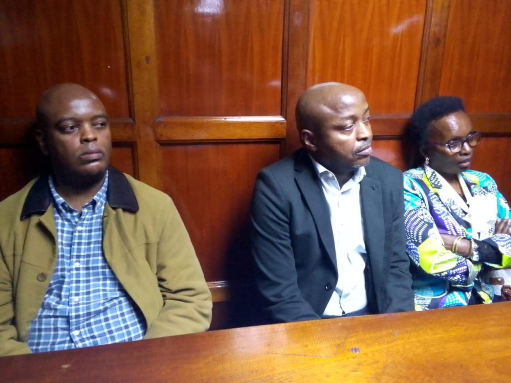 Three charged with forgery in estate of former AG JB Karugu jb karugu estate