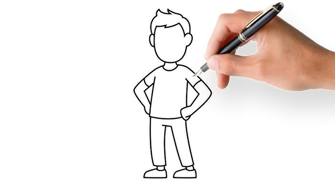 How To Draw A Person Easy How To Draw A Person Easy