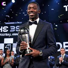 Dembele wins Fifa Best men’s player of the year Dembele wins Fifa Best men's player of the year