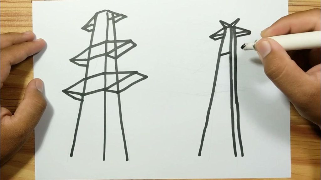 How to Draw a Cell Phone Tower