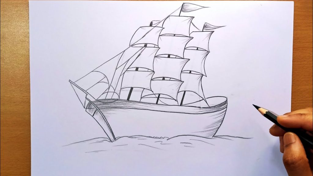 How To Draw A Ship How To Draw A Ship