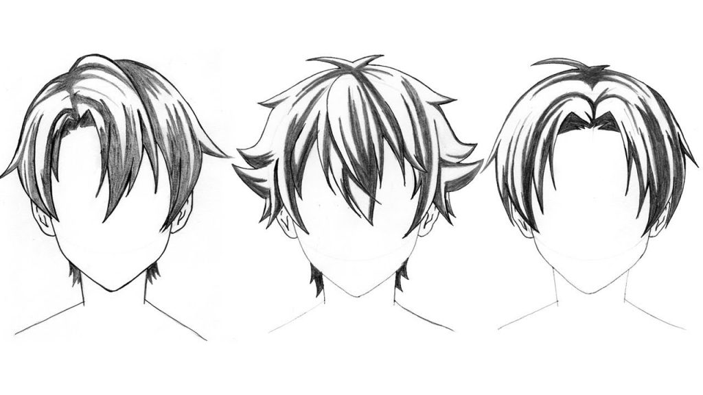 How To Draw Anime Hair How To Draw Anime Hair