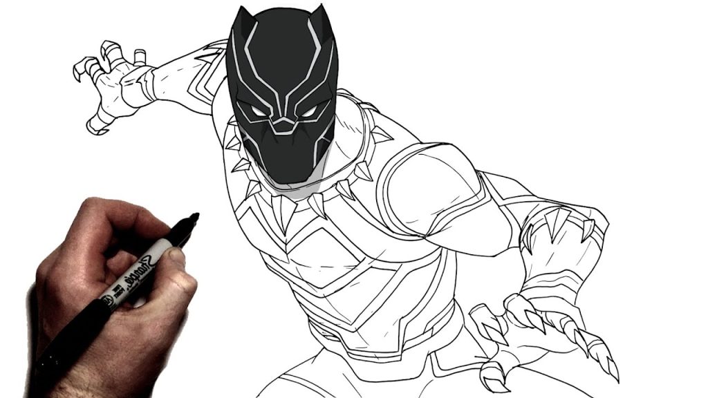 How To Draw A Black Panther How To Draw A Black Panther