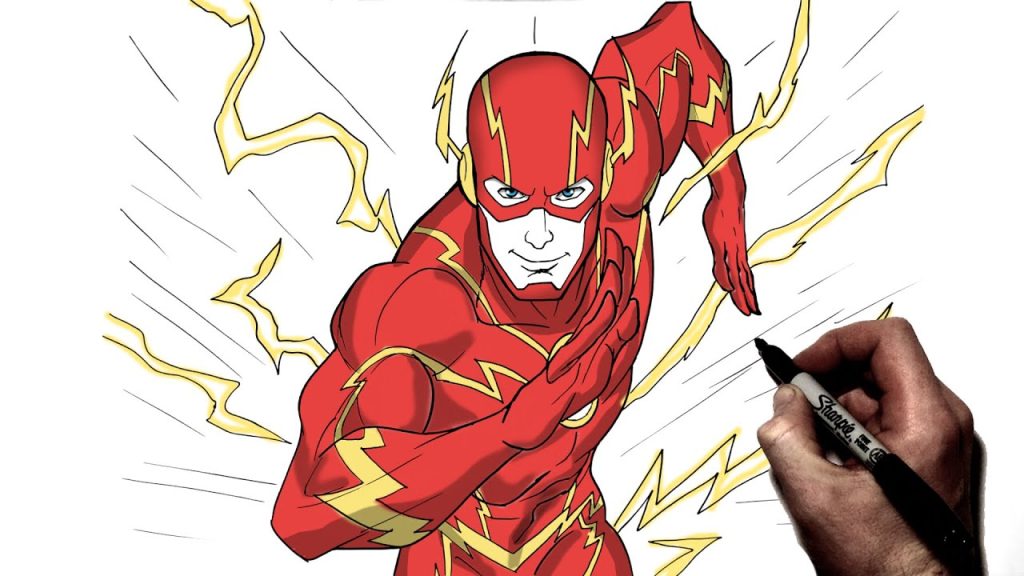 How To Draw Flash How To Draw Flash