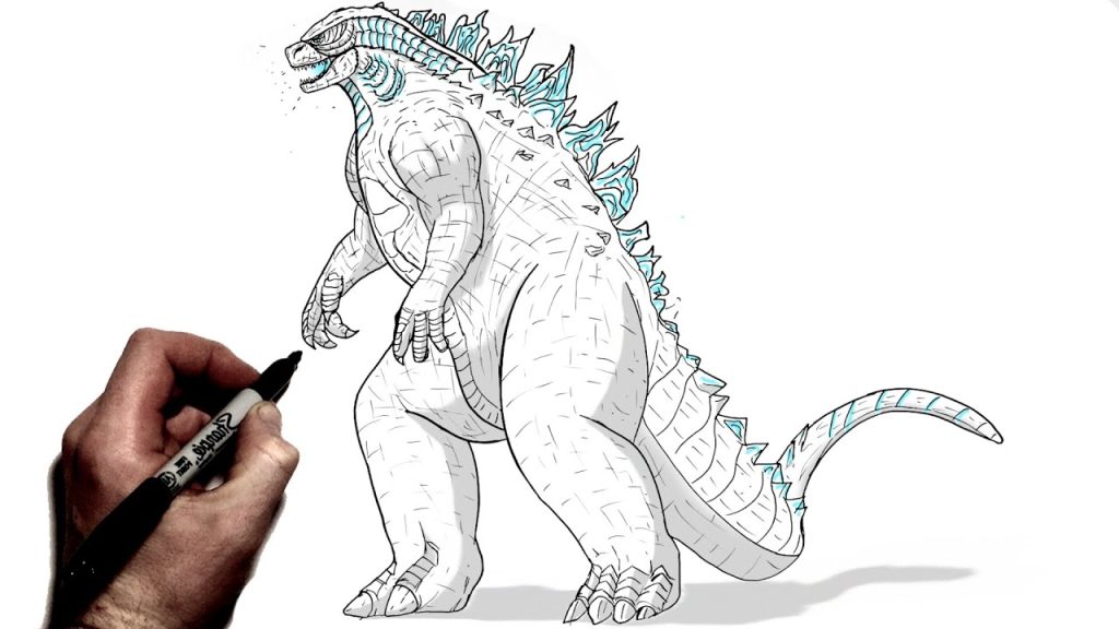 How To Draw Godzilla How To Draw Godzilla