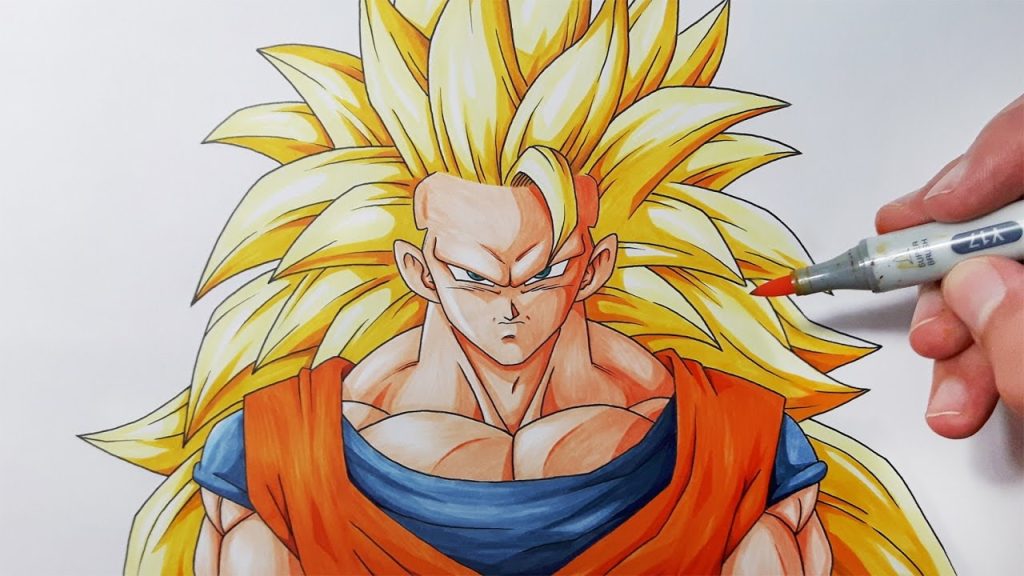 How To Draw Goku Super Saiyan 3 How To Draw Goku Super Saiyan 3