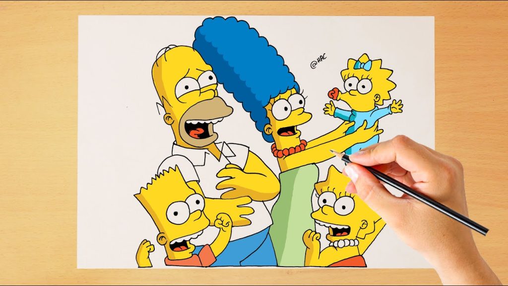 How To Draw The Simpsons