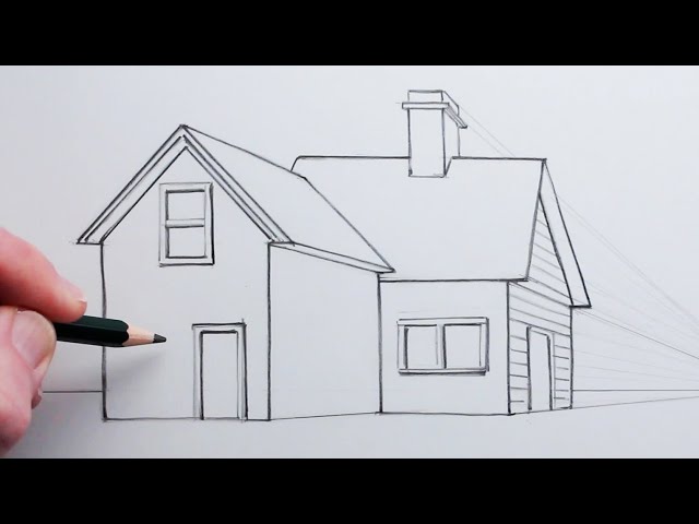 How To Draw A House Easy How To Draw A House Easy