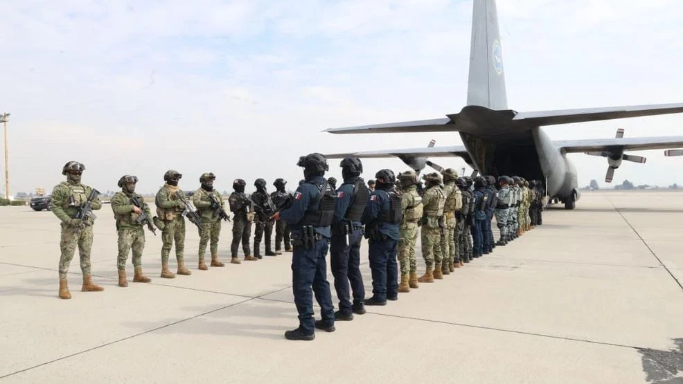 Mexico sends 37 accused drug gang members to the US