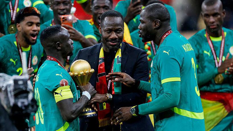 Senegal boss Thiaw banned after Afcon final chaos Senegal boss Thiaw banned after Afcon final chaos