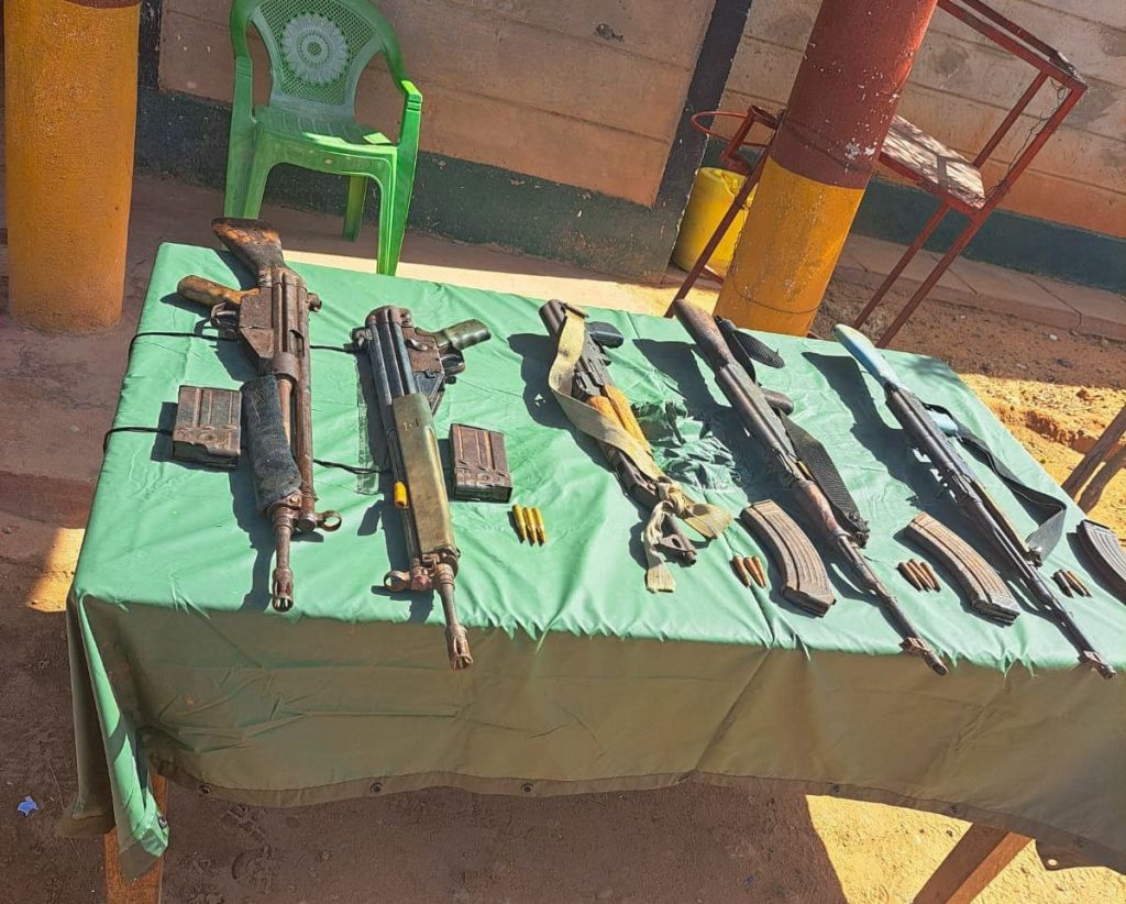 Residents Surrender Five Firearms in Bangale, Tana River County