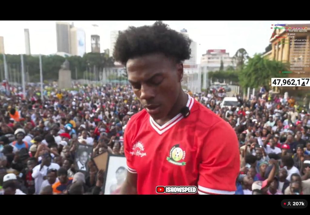 IShowSpeed enjoys Nairobi tour on his first day in Kenya