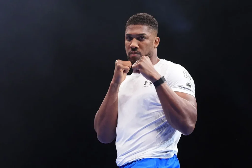 Former world champion Joshua back in gym after horror crash