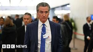 California Governor Newsom says White House blocked his Davos event California Governor Newsom says White House blocked his Davos event