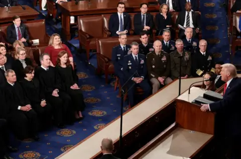 Trump’s State of the Union speech – at a glance Trump's State of the Union speech - at a glance