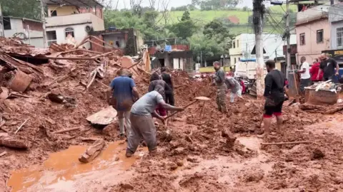Floods and landslides in Brazil kill at least 25