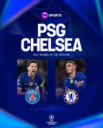 Chelsea to face holders PSG in Champions League’s last 16 Chelsea to face holders PSG in Champions League's last 16