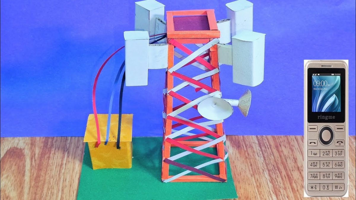 How to Make a Cell Phone Tower Step by Step - Kahawatungu